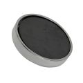 50mm Durchmesser X 10mm dicker Ferrit-Topf-Magnet mit M5-Innengewinde - 22.5kg Zugkraft