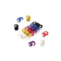 Mini-Magnethaken aus regenbogenfarbenem Kunststoff – 1kg Zugkraft (12mm Durchmesser x 20mm Höhe)