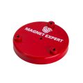 100mm Durchmesser x 15mm dicker Ferrit-Napftopfmagnet mit M6-Gewindeloch – 55kg Zugkraft