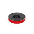 55mm Durchmesser x 11mm dicker Ferrit-Napftopfmagnet mit M6-Gewindeloch – 31kg Zugkraft