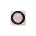 63,5 x 63,5 x 38,1mm dicker Elektromagnet mit 1/4-20 UNC Befestigungsbohrung - 204kg Zugkraft