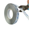 SteelFlex® 25mm breites Stahlband – 3M™ selbstklebend / glänzend weiß