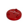 76mm Durchmesser x 12,5mm dicker Ferrit-Napftopfmagnet mit M6-Gewindeloch – 33kg Zugkraft