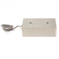 152,4 x 76,2 x 50,8mm dicker Elektromagnet mit 3/8-16 UNC Montagebohrung - 567kg Zugkraft