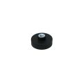 22mm Durchmesser x 6mm Höhe Gummibeschichteter POS-Magnet mit M4-Bossengewinde – 5kg Zugkraft