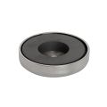 50mm Durchmesser x 10mm Dicke x 8,5mm Loch Ferrit-Topfmagnet – 15,8kg Zugkraft