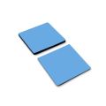 Magflex® 75 x 75 x 0.85mm Flexibel Magnetfolie - trocken abwischbare Glanzfläche