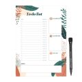 MagFlex® A4 Jungle Leaves To Do List Kühlschrankmagnet – flexible Magnetfolie