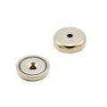 32mm Durchmesser x 8mm Dicke x 5,5mm mit N42-Neodym-Topfmagnet – 44kg Zugkraft