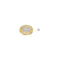 3mm Durchmesser x 1mm dicker Samarium-Kobalt-Magnet – 0,17kg Zugkraft