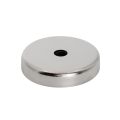 50mm Durchmesser x 10mm Dicke x 8,5mm Loch Ferrit-Topfmagnet – 15,8kg Zugkraft
