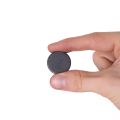 25mm Durchmesser X 5mm Dicke, Y10-Ferritmagnet mit klebendem Schaumstoffpad - 0,6kg Zugkraft