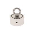 75mm Durchmesser x 25mm N42 Neodym-Topfmagnet mit 2 x M10 Ringschrauben – 200kg Zugkraft